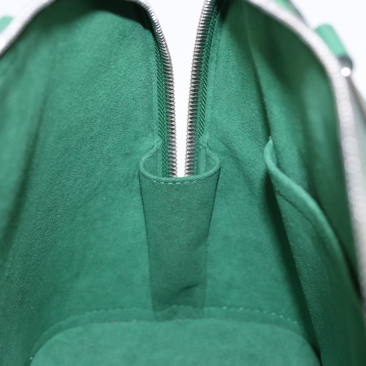 LOUIS VUITTON Epi Alma PM Hand Bag Green Cloak M40618 LV 85350A