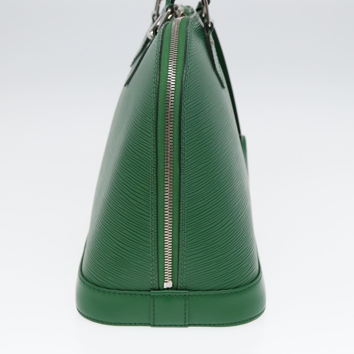 LOUIS VUITTON Epi Alma PM Hand Bag Green Cloak M40618 LV 85350A