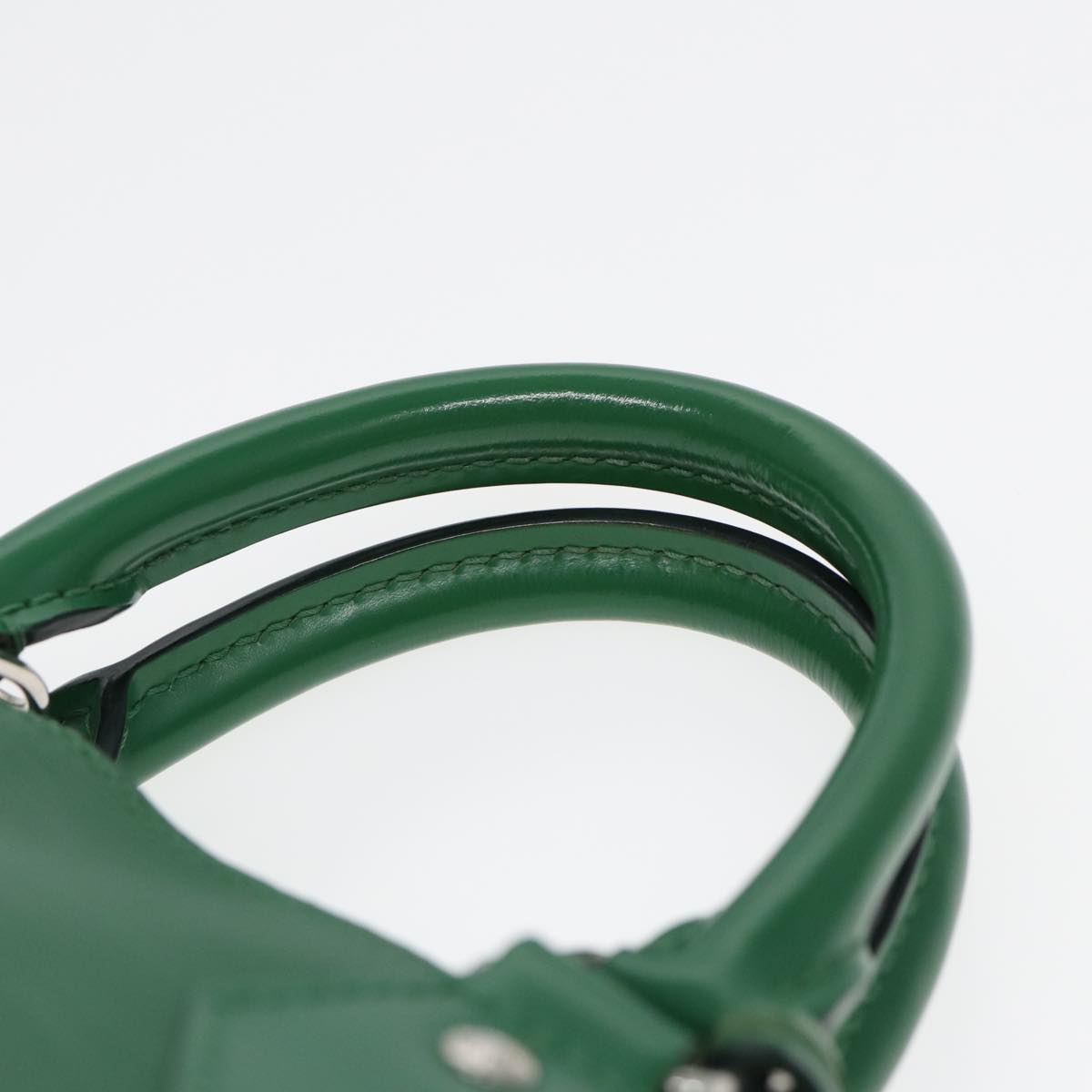 LOUIS VUITTON Epi Alma PM Hand Bag Green Cloak M40618 LV 85350A