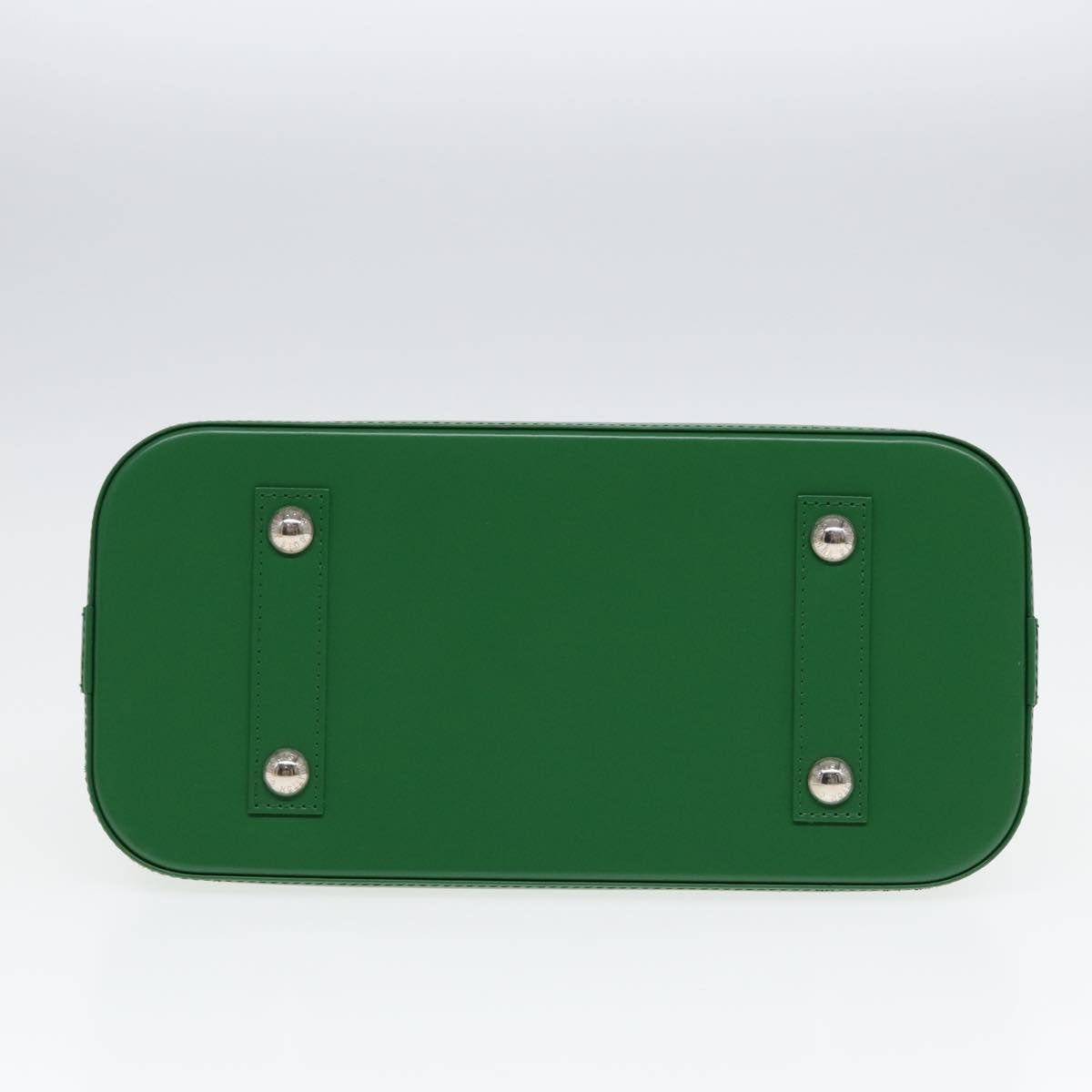LOUIS VUITTON Epi Alma PM Hand Bag Green Cloak M40618 LV 85350A