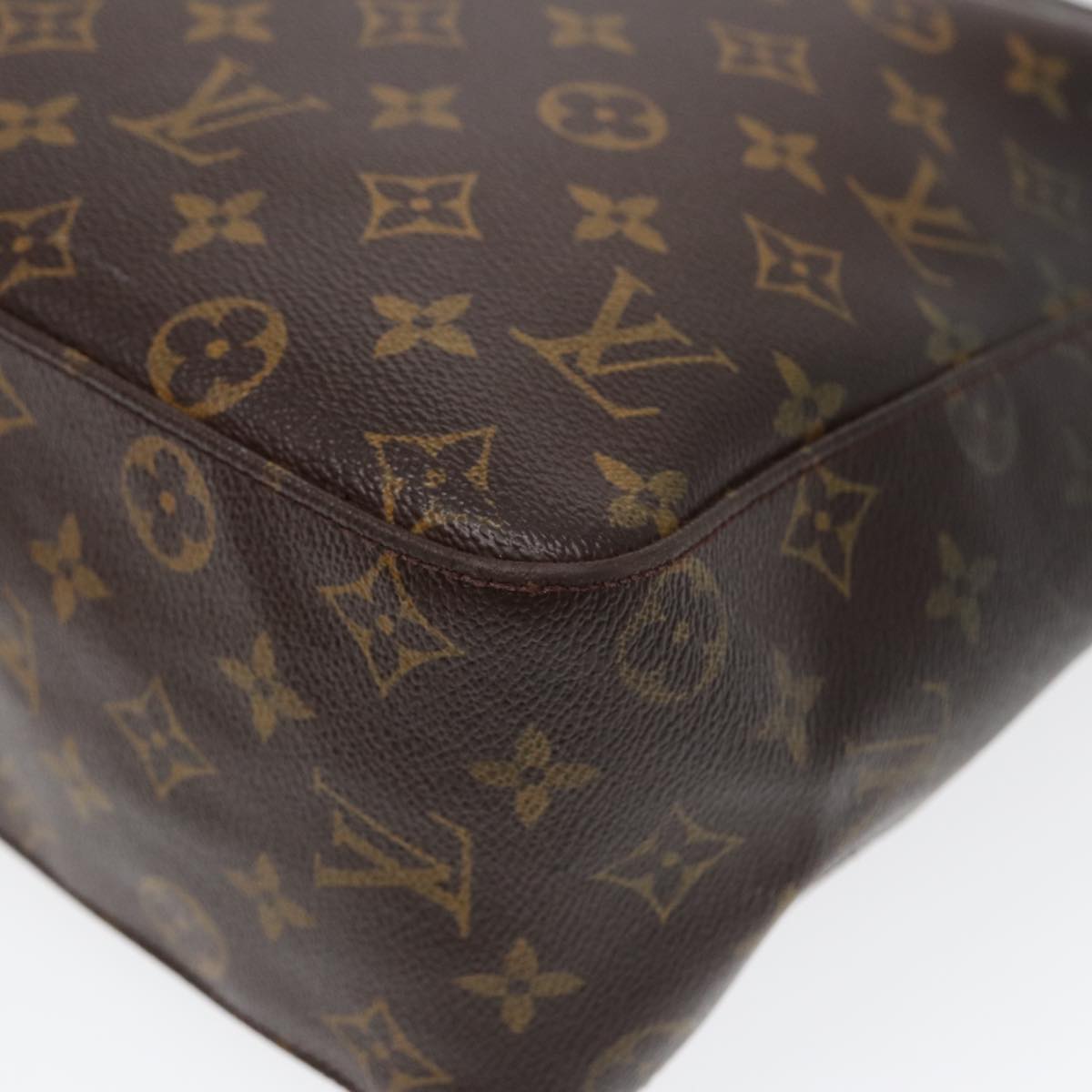 LOUIS VUITTON Monogram Looping GM Shoulder Bag M51145 LV 85359