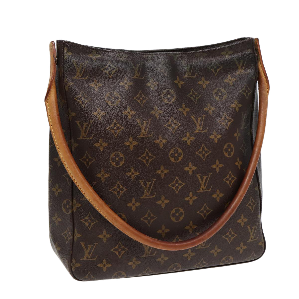 LOUIS VUITTON Monogram Looping GM Shoulder Bag M51145 LV 85359