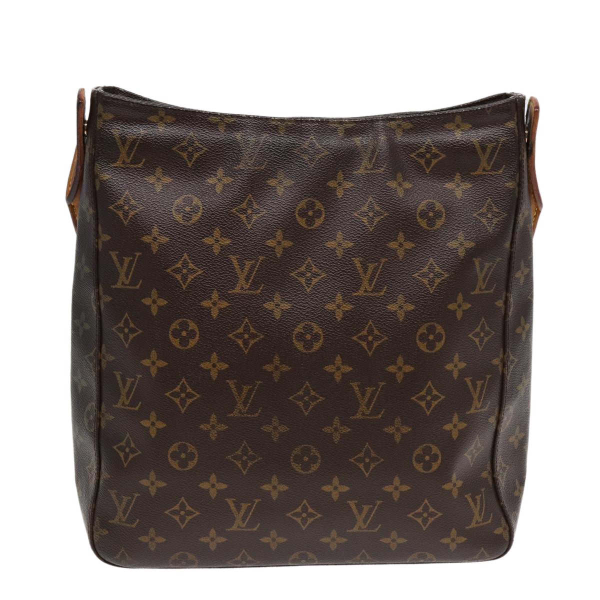 LOUIS VUITTON Monogram Looping GM Shoulder Bag M51145 LV 85359