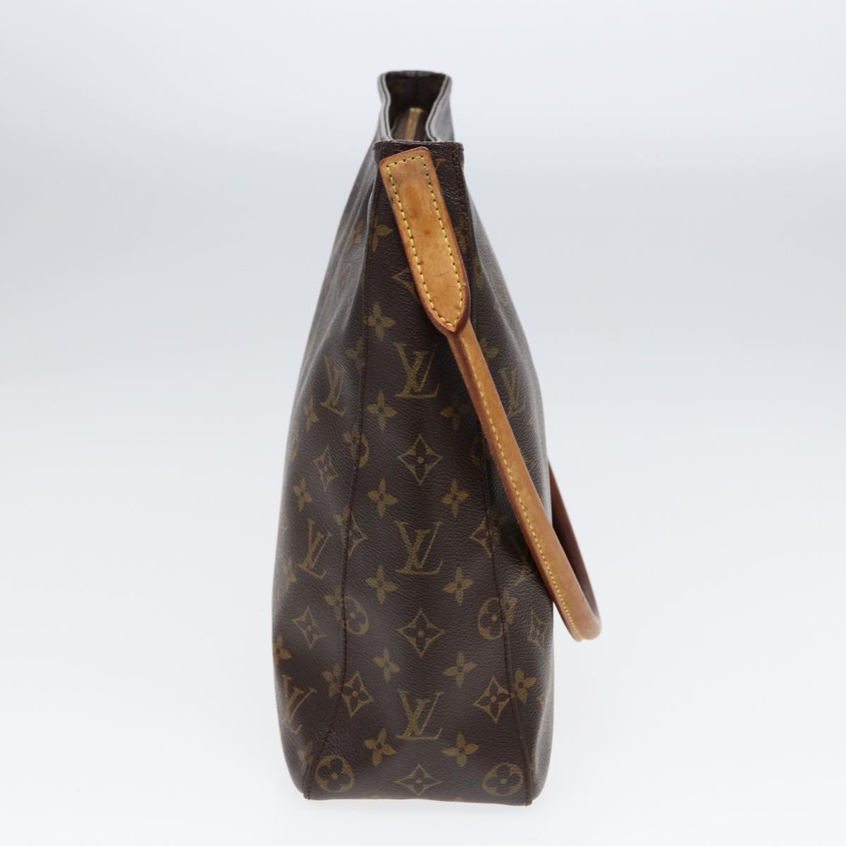 LOUIS VUITTON Monogram Looping GM Shoulder Bag M51145 LV 85359