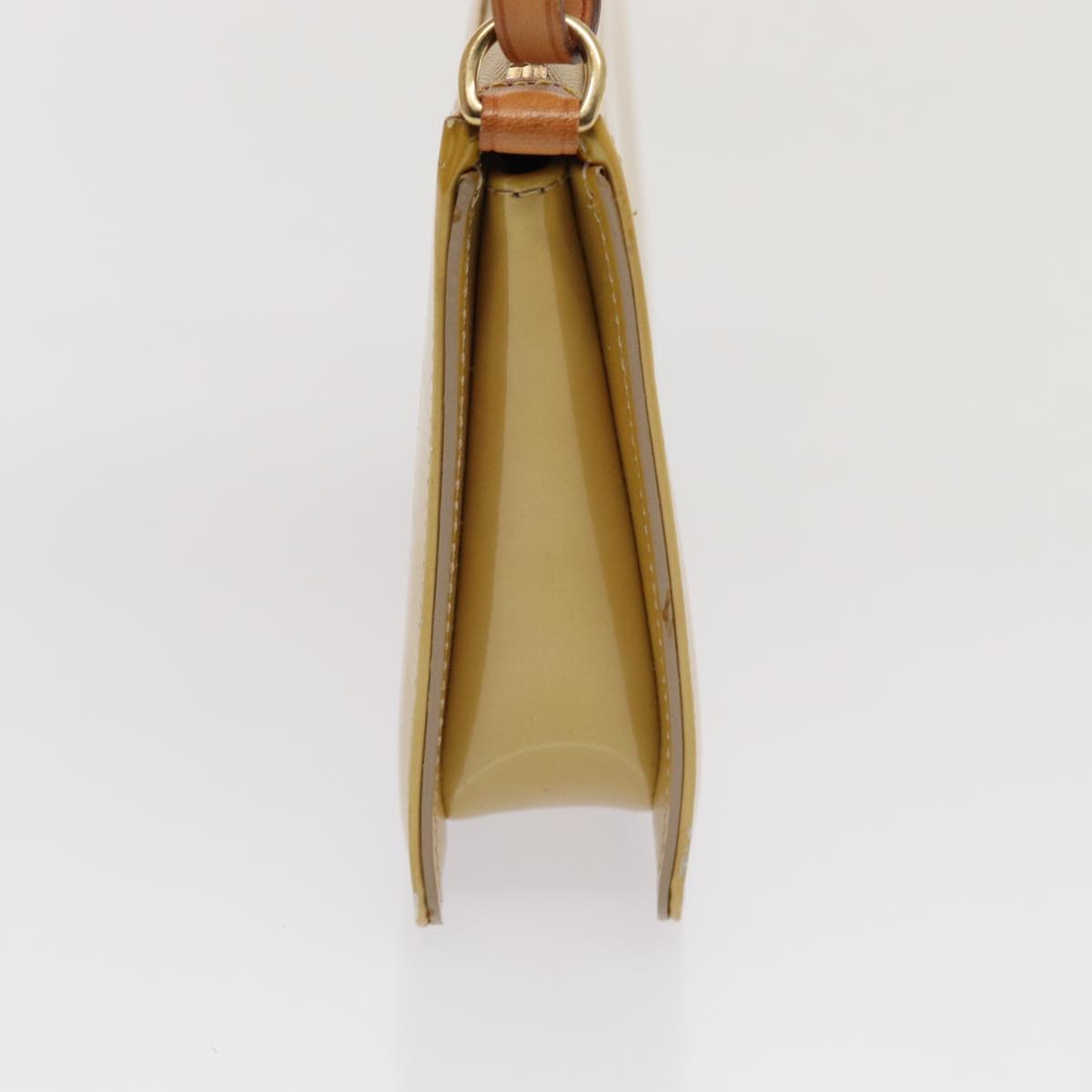 LOUIS VUITTON Monogram Vernis Lexington Accessory Pouch Beige M91010 85381