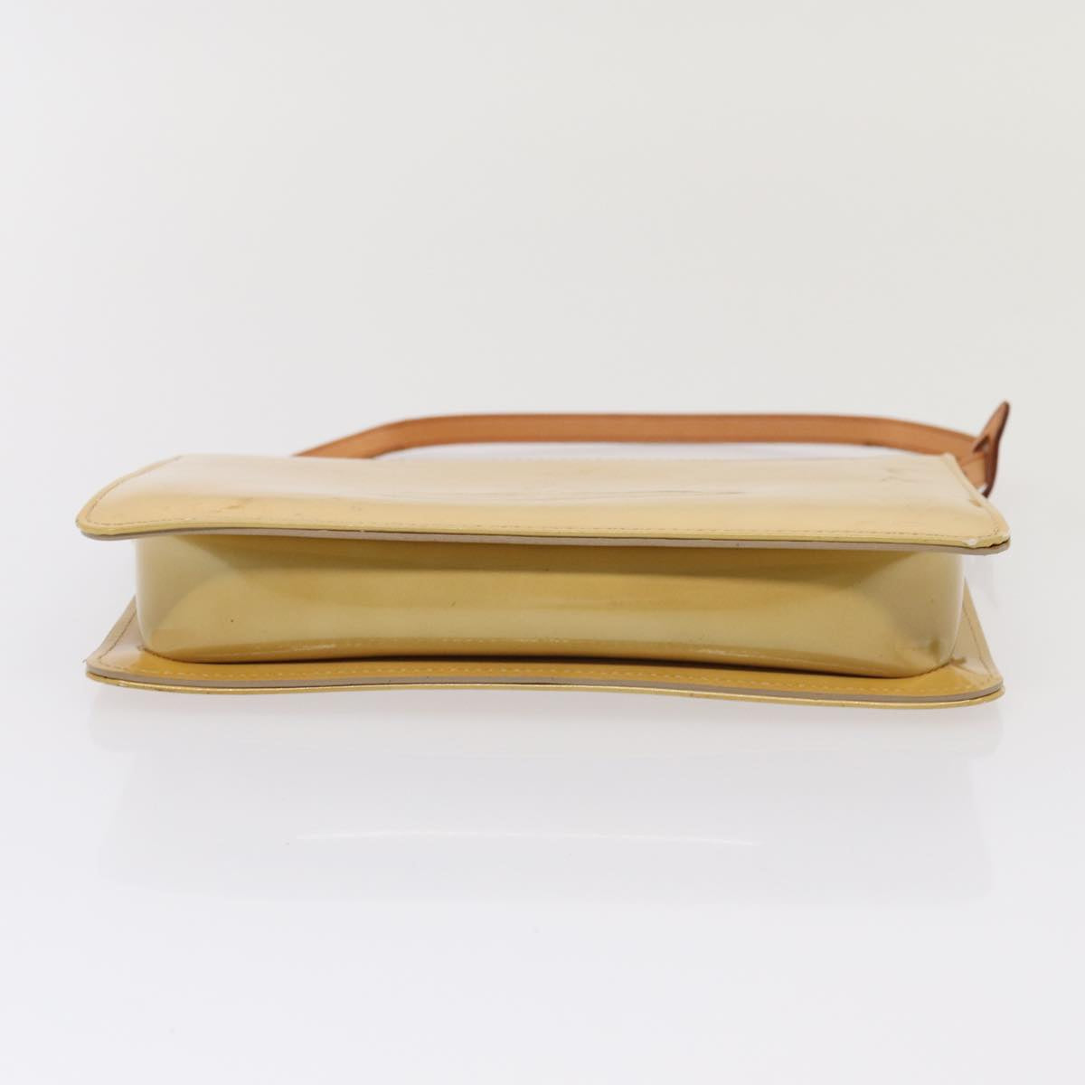 LOUIS VUITTON Monogram Vernis Lexington Accessory Pouch Beige M91010 85381