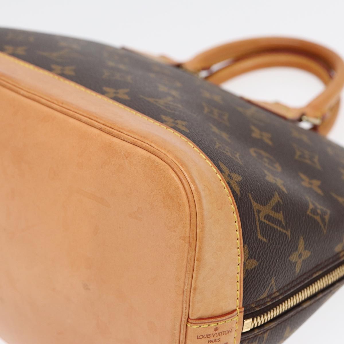 LOUIS VUITTON Monogram Alma Hand Bag M51130 LV 85413