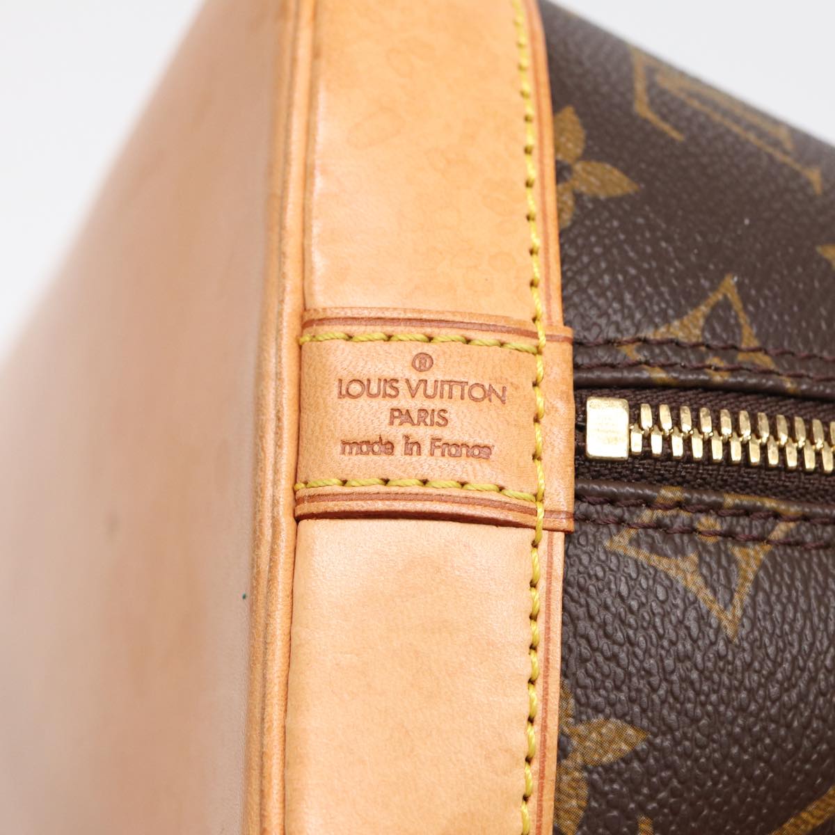 LOUIS VUITTON Monogram Alma Hand Bag M51130 LV 85413