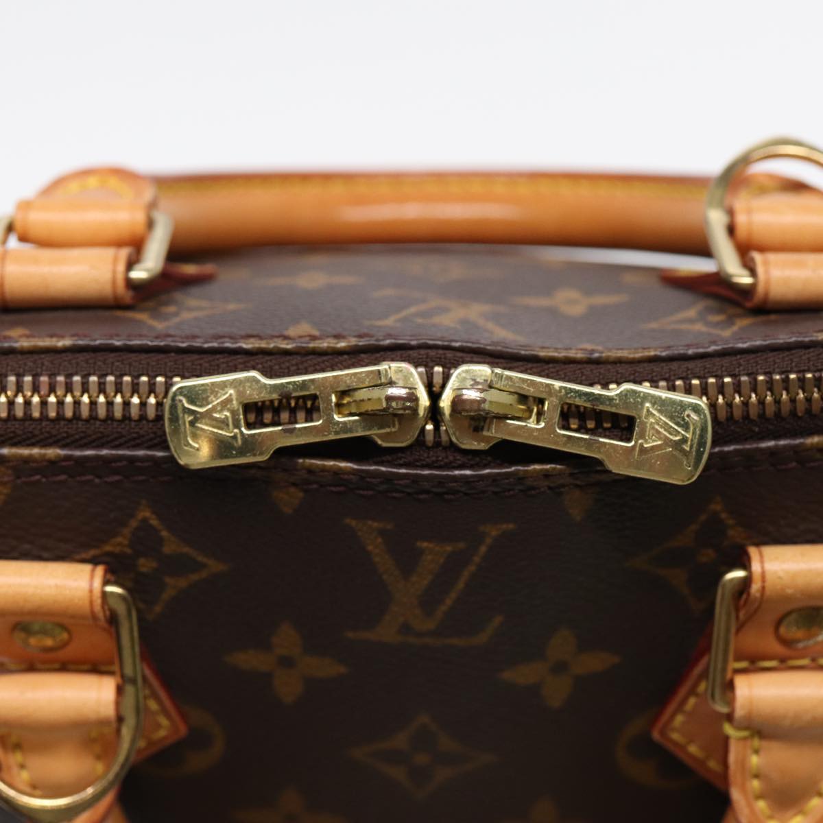 LOUIS VUITTON Monogram Alma Hand Bag M51130 LV 85413