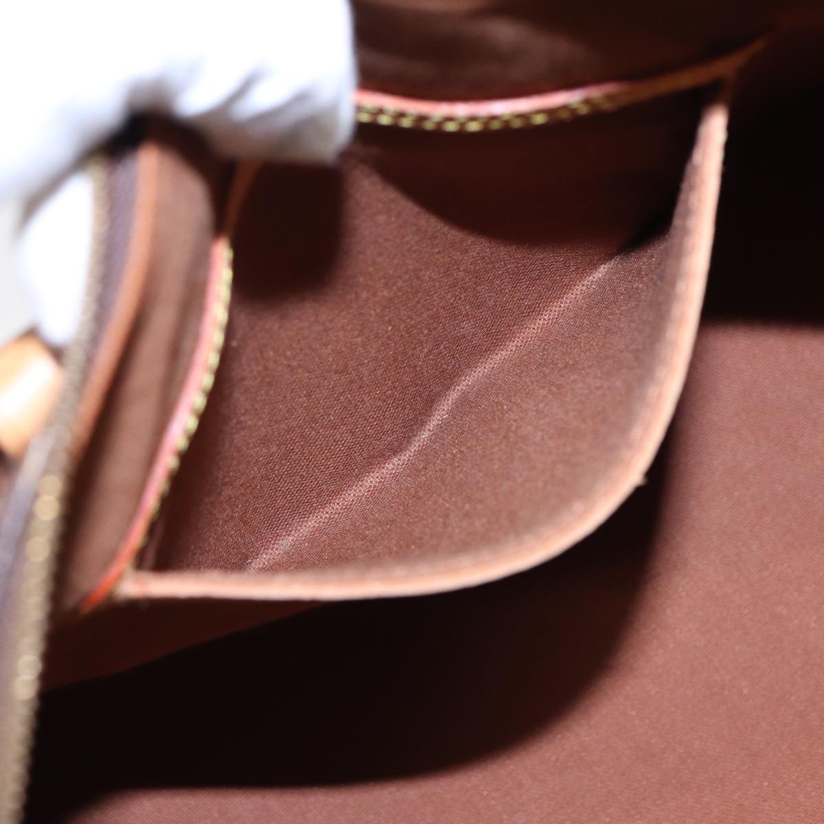 LOUIS VUITTON Monogram Alma Hand Bag M51130 LV 85413