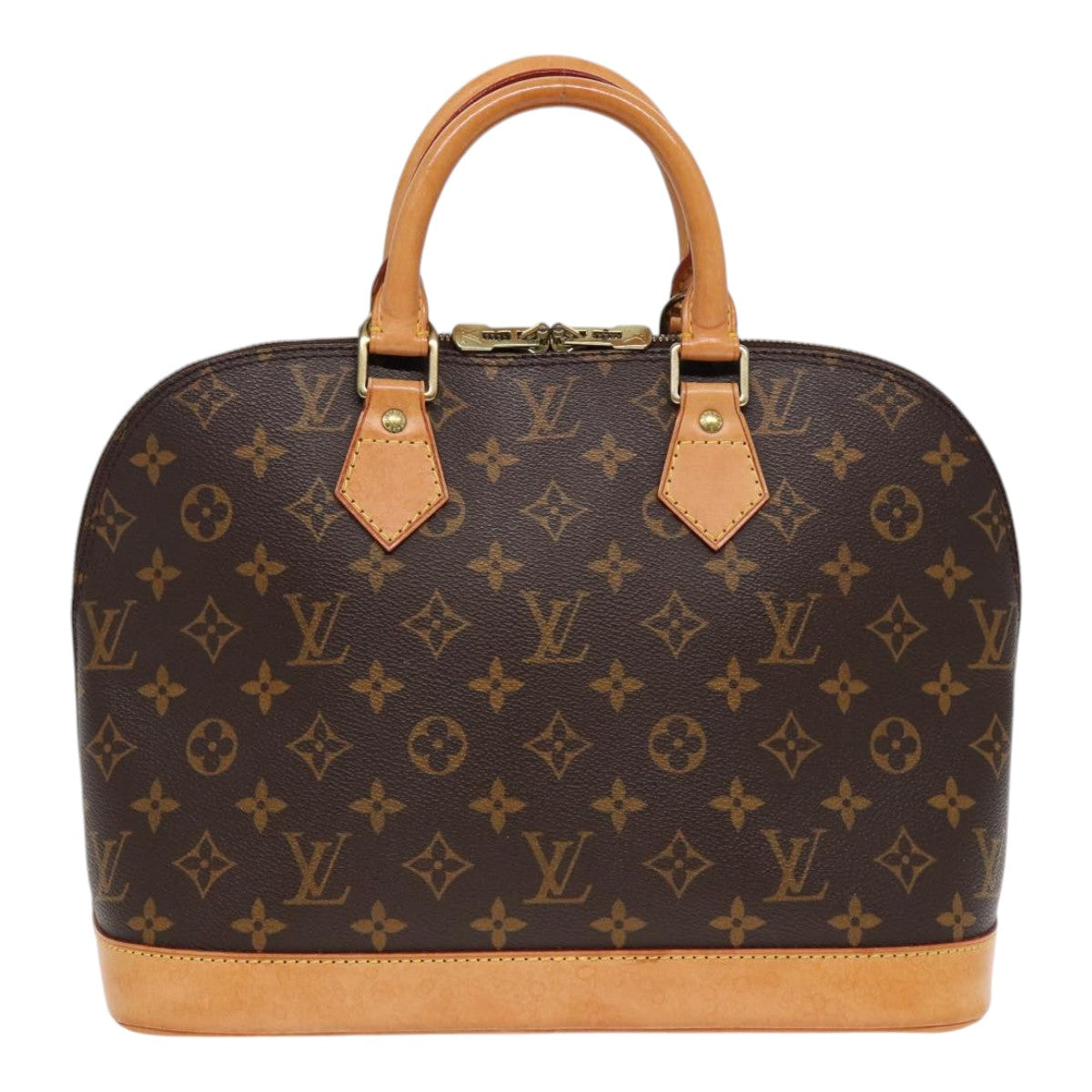 LOUIS VUITTON Monogram Alma Hand Bag M51130 LV 85413
