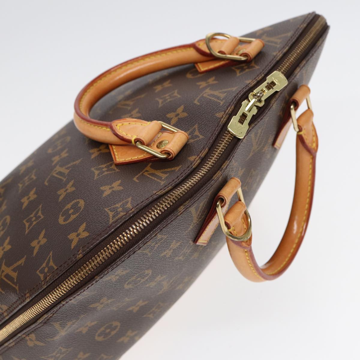 LOUIS VUITTON Monogram Alma Hand Bag M51130 LV 85413