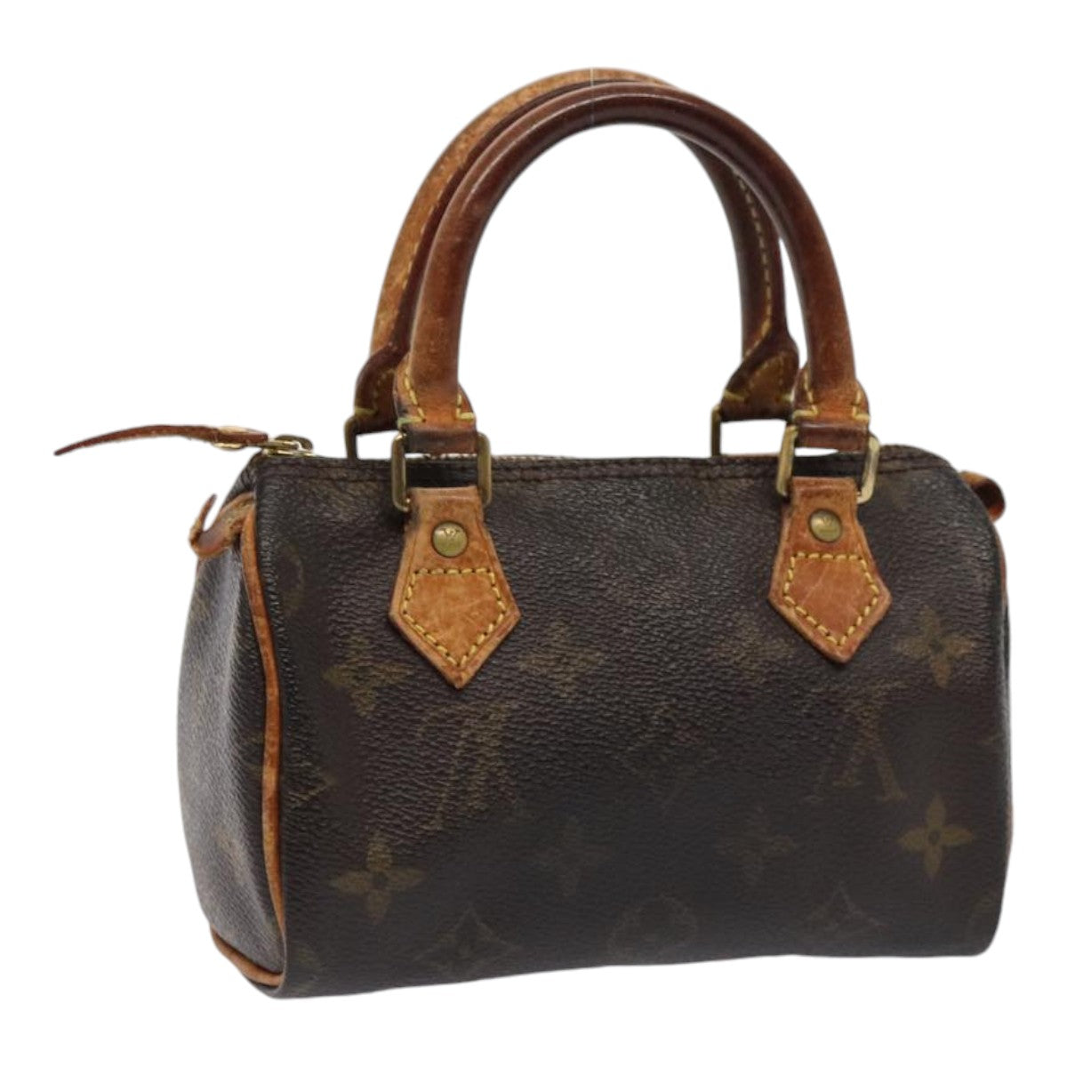 LOUIS VUITTON Monogram Mini Speedy Hand Bag M41534 LV 85420