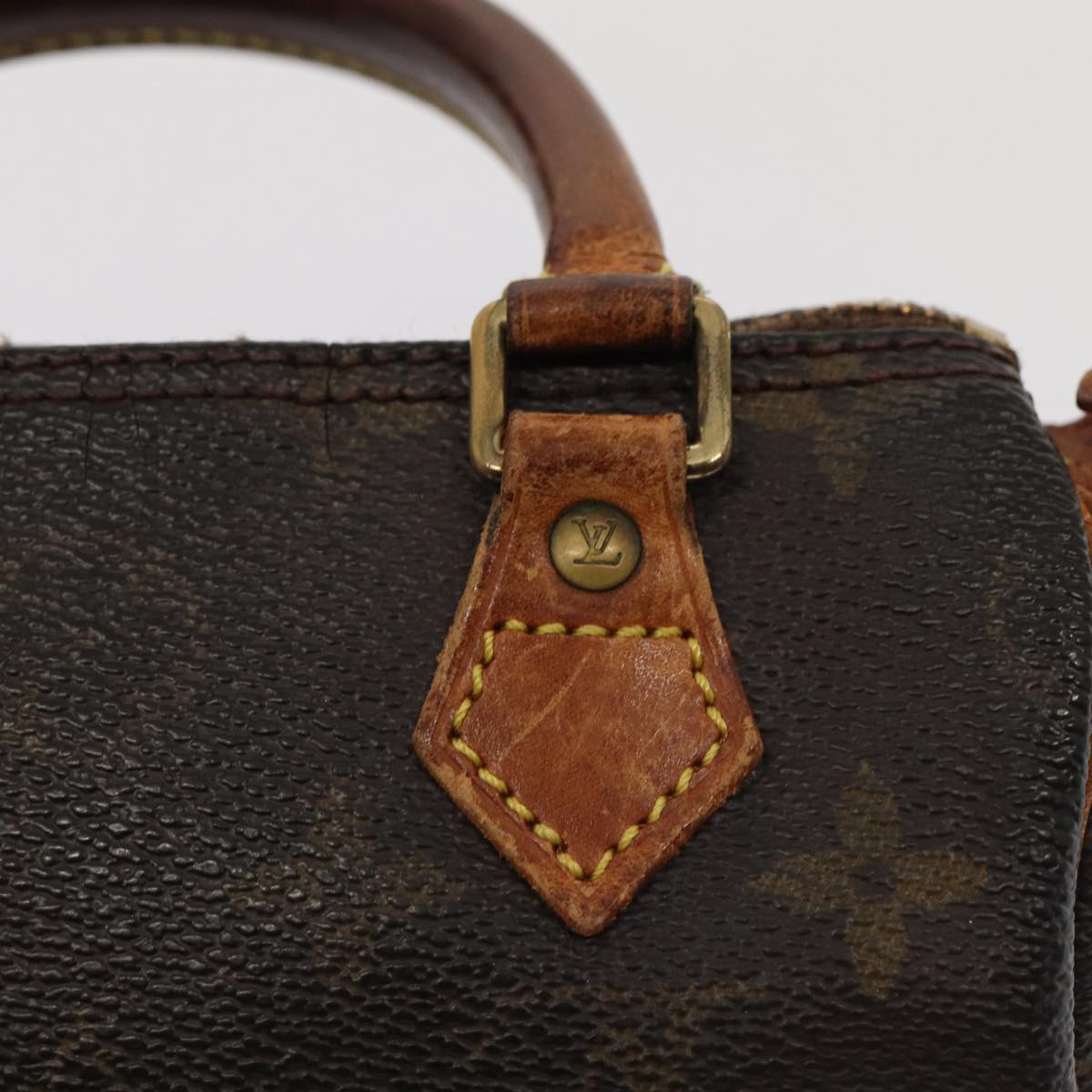 LOUIS VUITTON Monogram Mini Speedy Hand Bag M41534 LV 85420