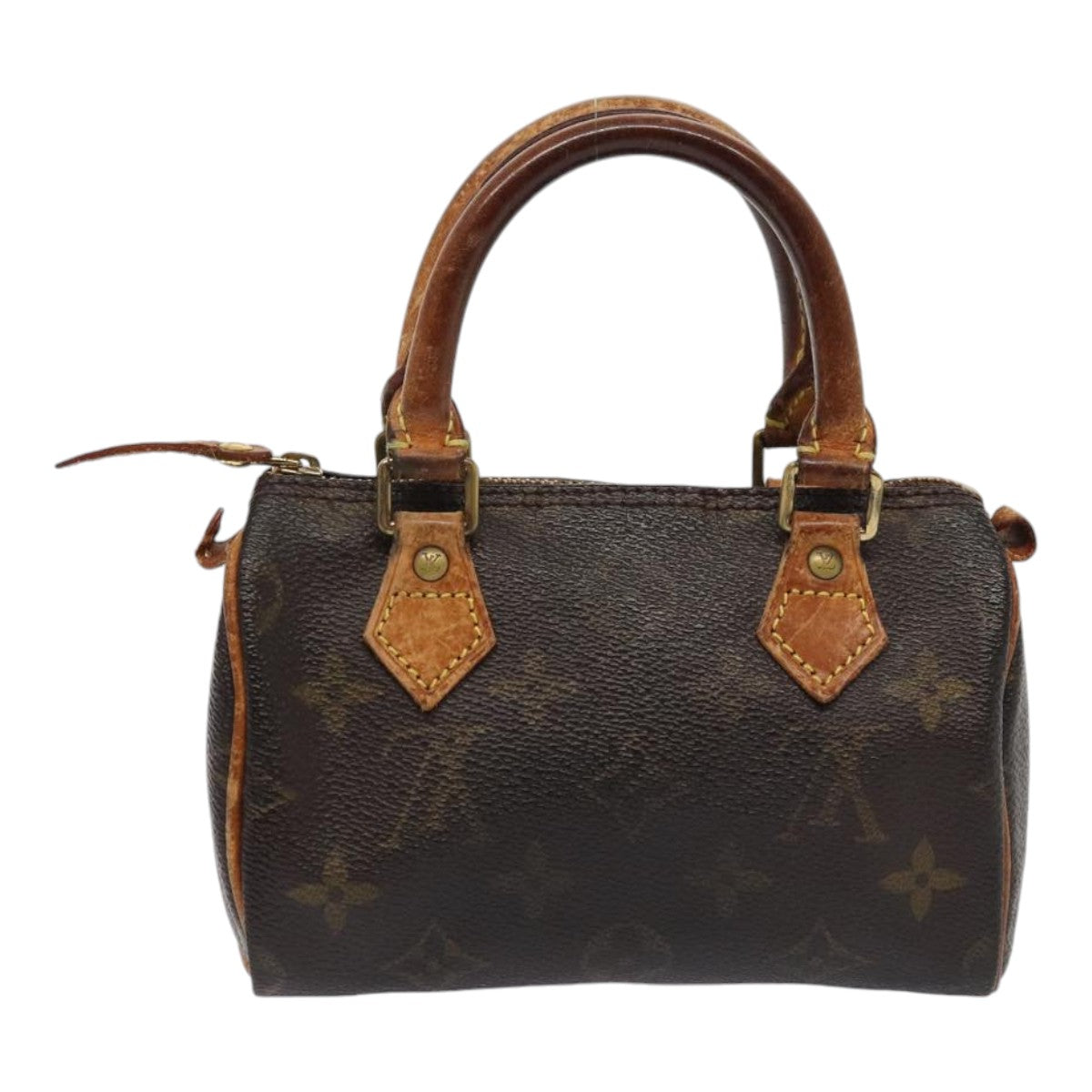 LOUIS VUITTON Monogram Mini Speedy Hand Bag M41534 LV 85420