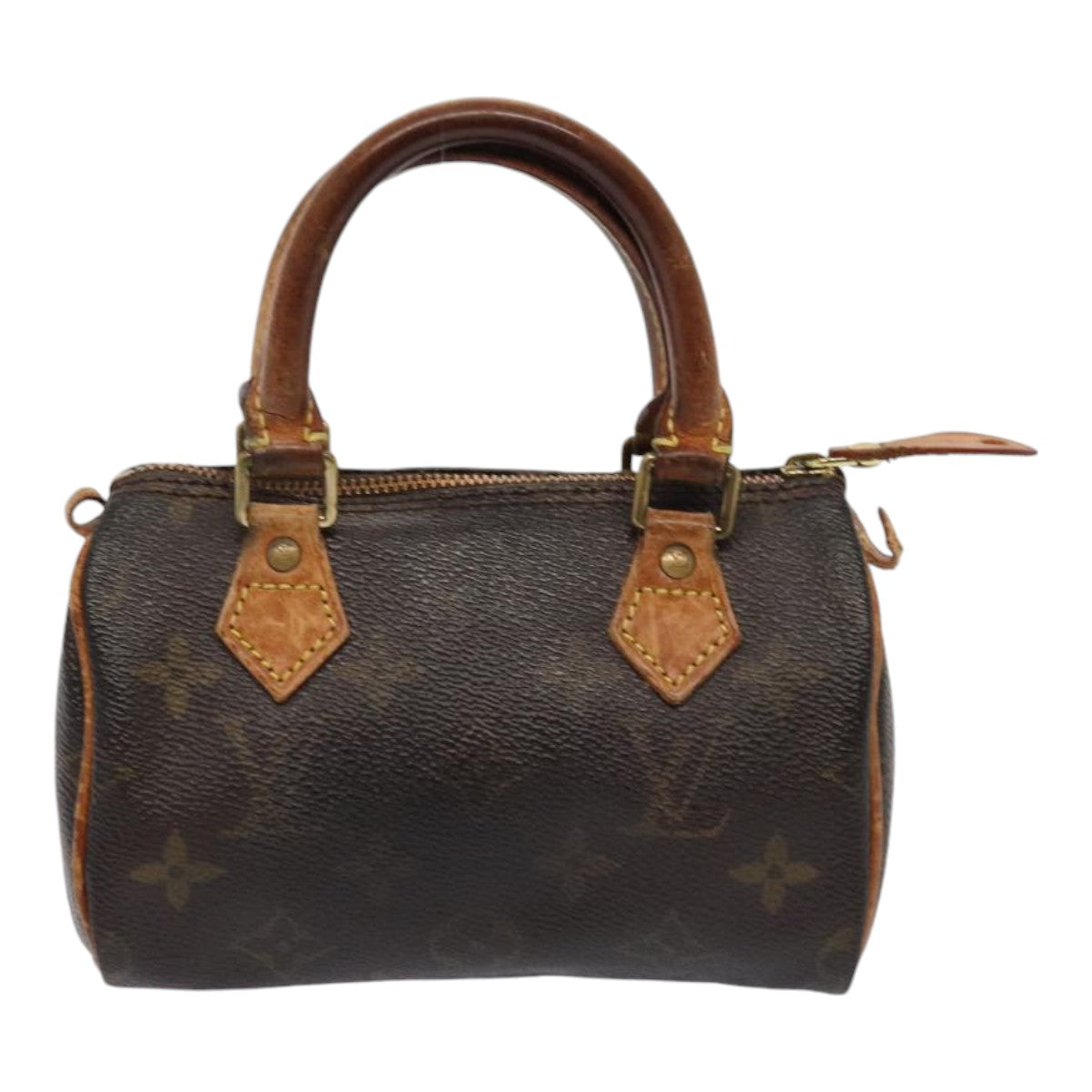LOUIS VUITTON Monogram Mini Speedy Hand Bag M41534 LV 85420