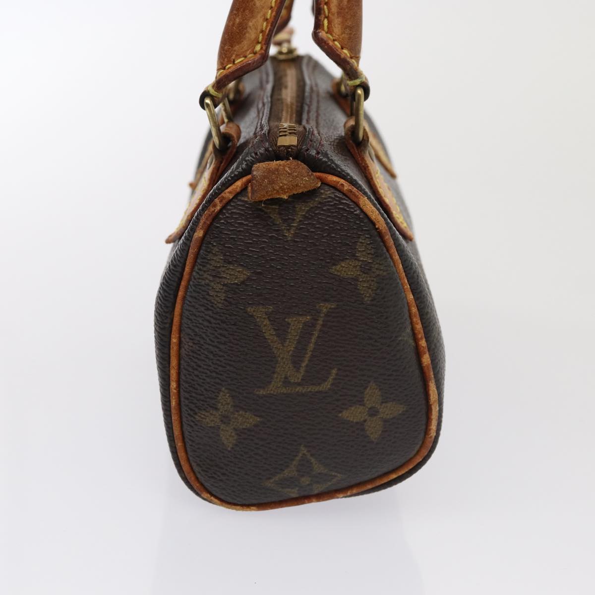 LOUIS VUITTON Monogram Mini Speedy Hand Bag M41534 LV 85420