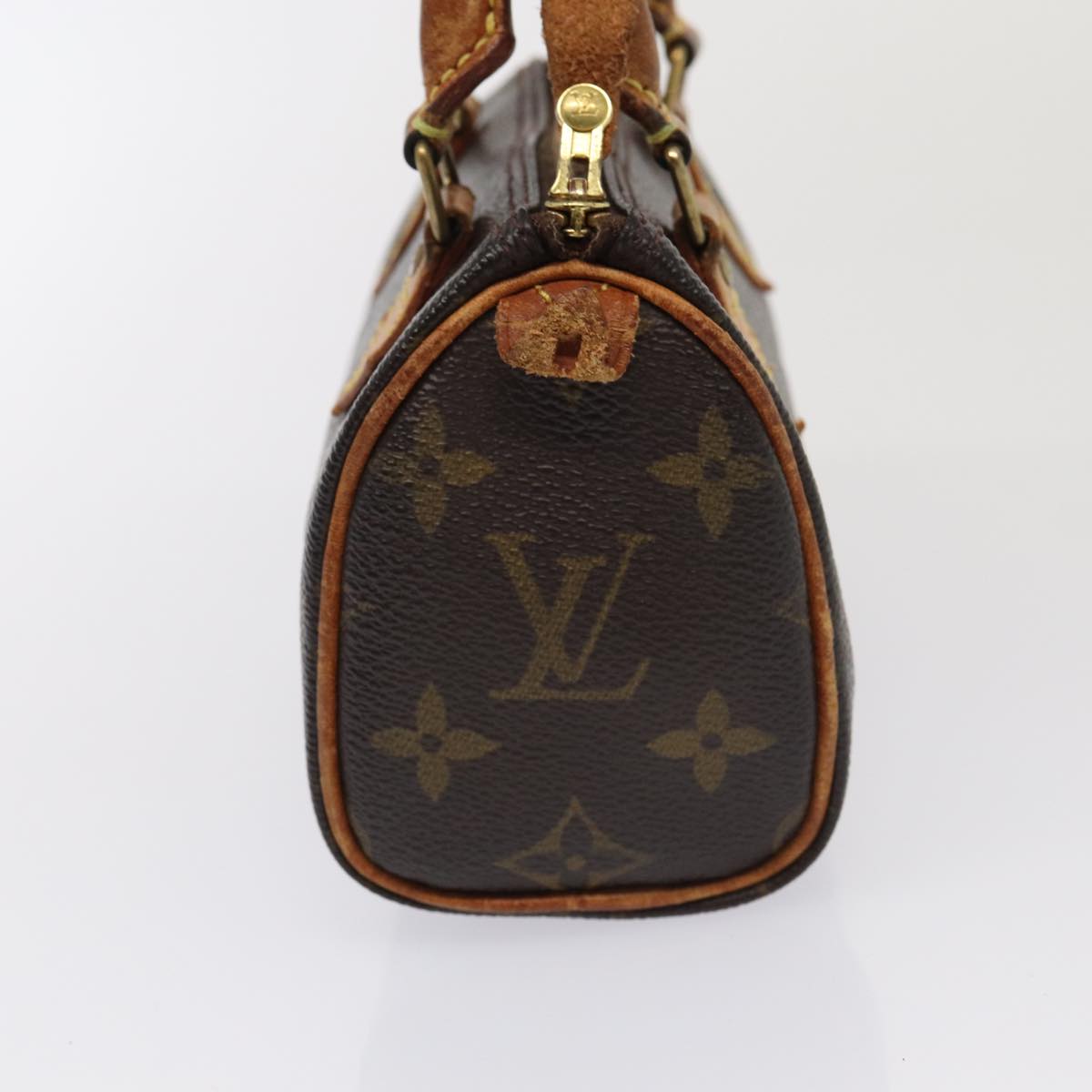 LOUIS VUITTON Monogram Mini Speedy Hand Bag M41534 LV 85420