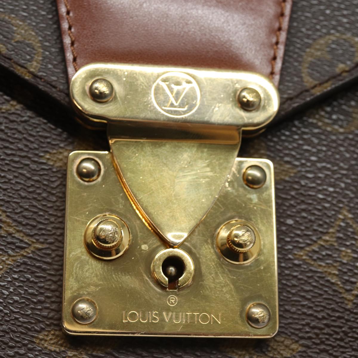 LOUIS VUITTON Monogram Monceau 26 Shoulder Bag M51187 LV 85427