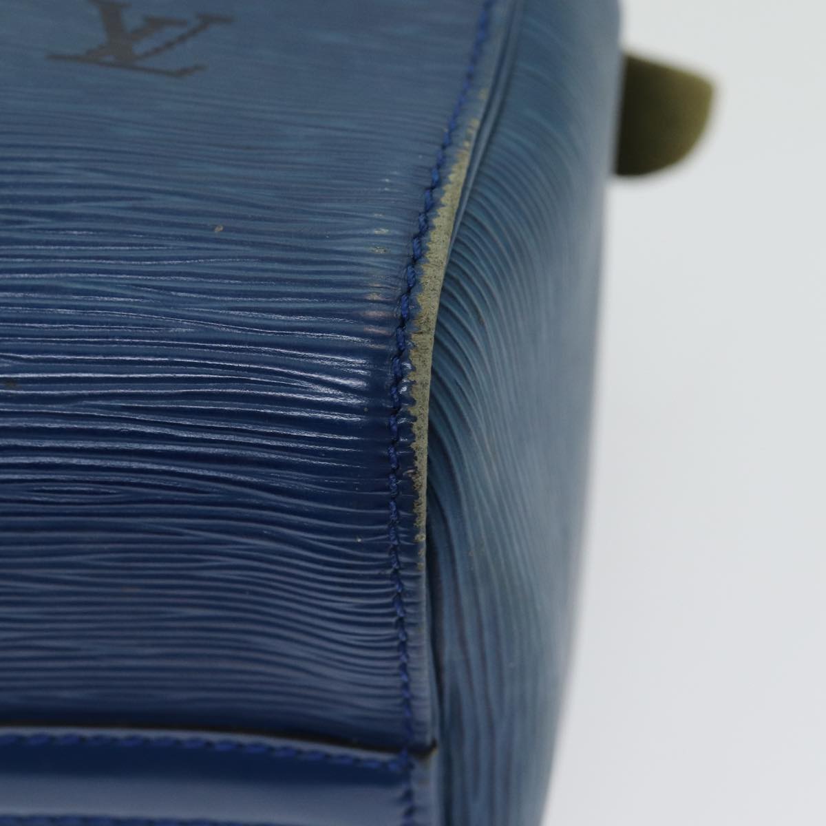 LOUIS VUITTON Epi Speedy 25 Hand Bag Toledo Blue M43015 LV 85451