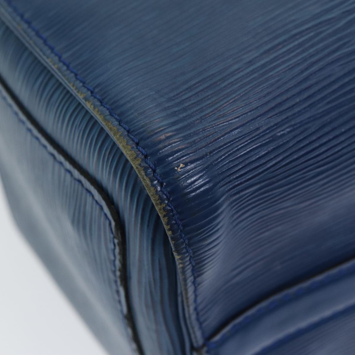 LOUIS VUITTON Epi Speedy 25 Hand Bag Toledo Blue M43015 LV 85451