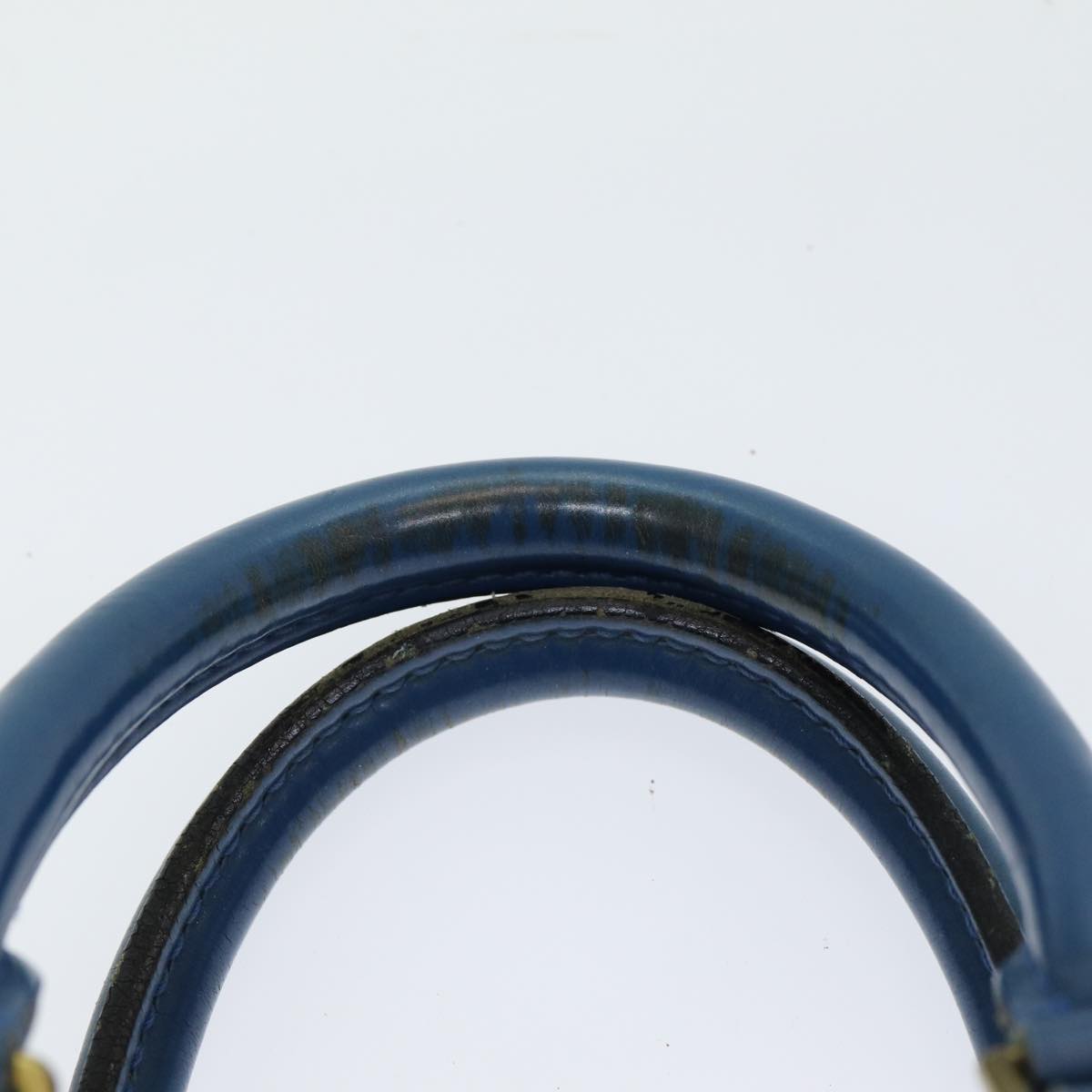 LOUIS VUITTON Epi Speedy 25 Hand Bag Toledo Blue M43015 LV 85451