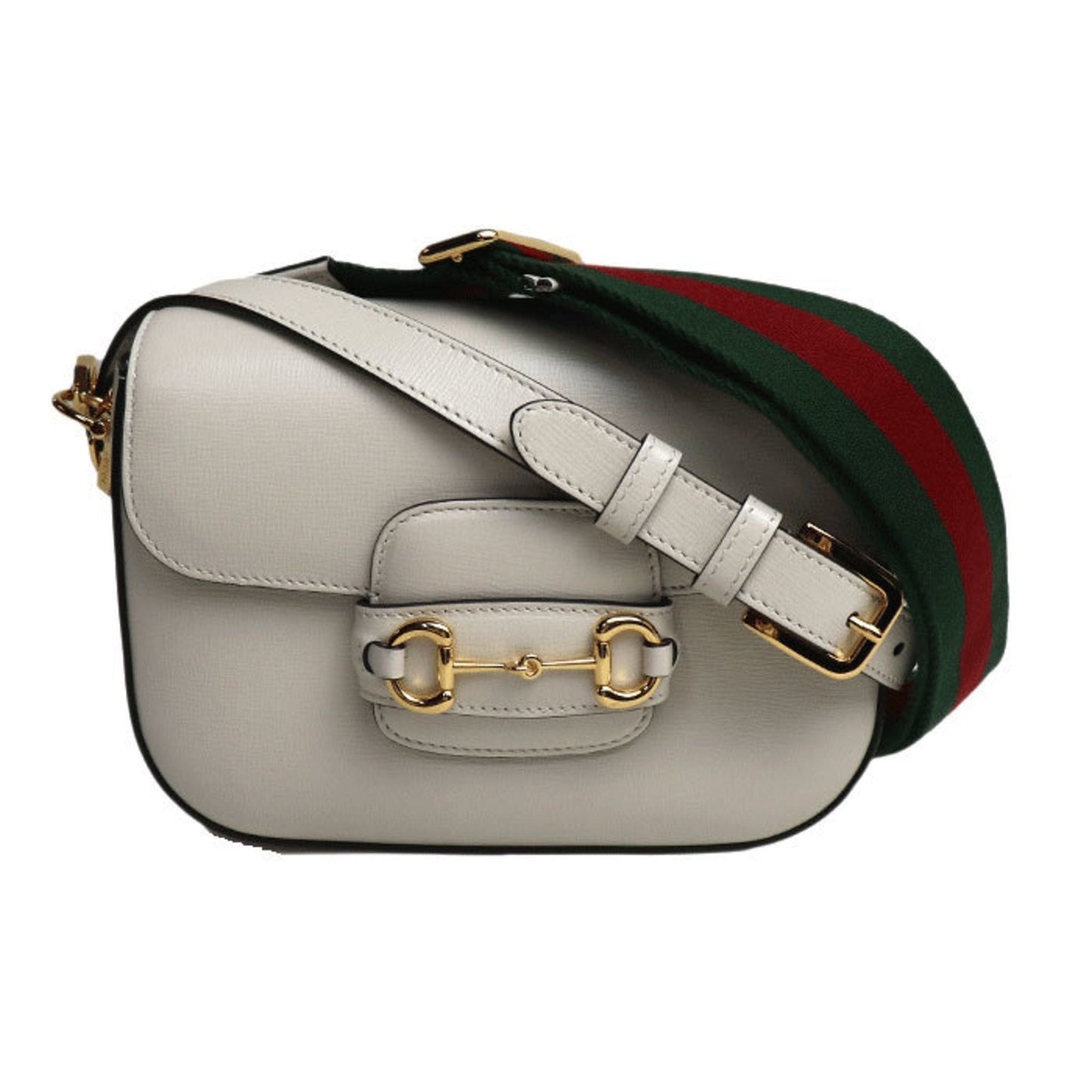 Luxury Gucci Trending 2025 Horsebit  Leather Shoulder Bag ()