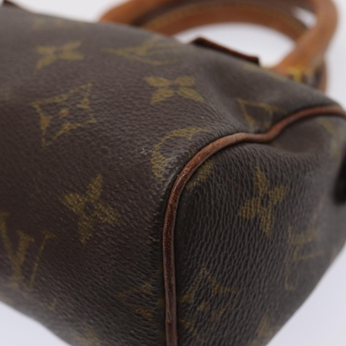 LOUIS VUITTON Monogram Mini Speedy Hand Bag M41534 LV 85508