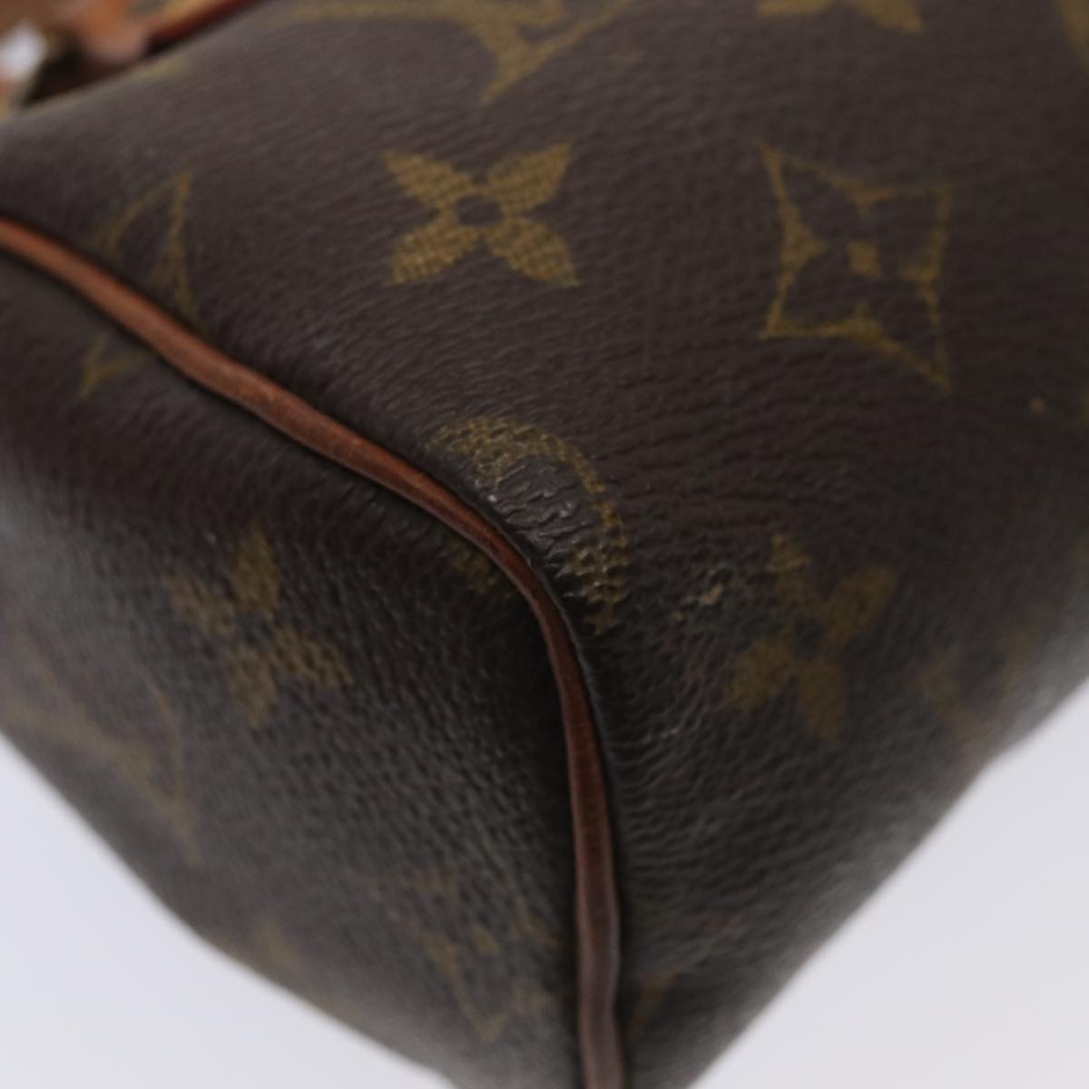 LOUIS VUITTON Monogram Mini Speedy Hand Bag M41534 LV 85508