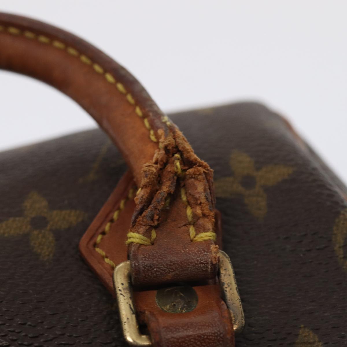 LOUIS VUITTON Monogram Mini Speedy Hand Bag M41534 LV 85508