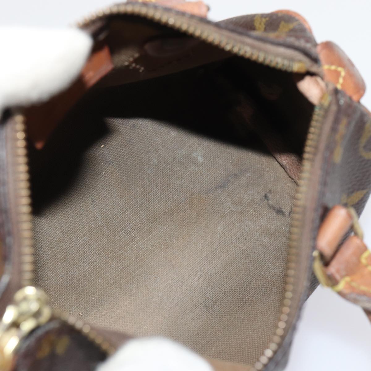 LOUIS VUITTON Monogram Mini Speedy Hand Bag M41534 LV 85508