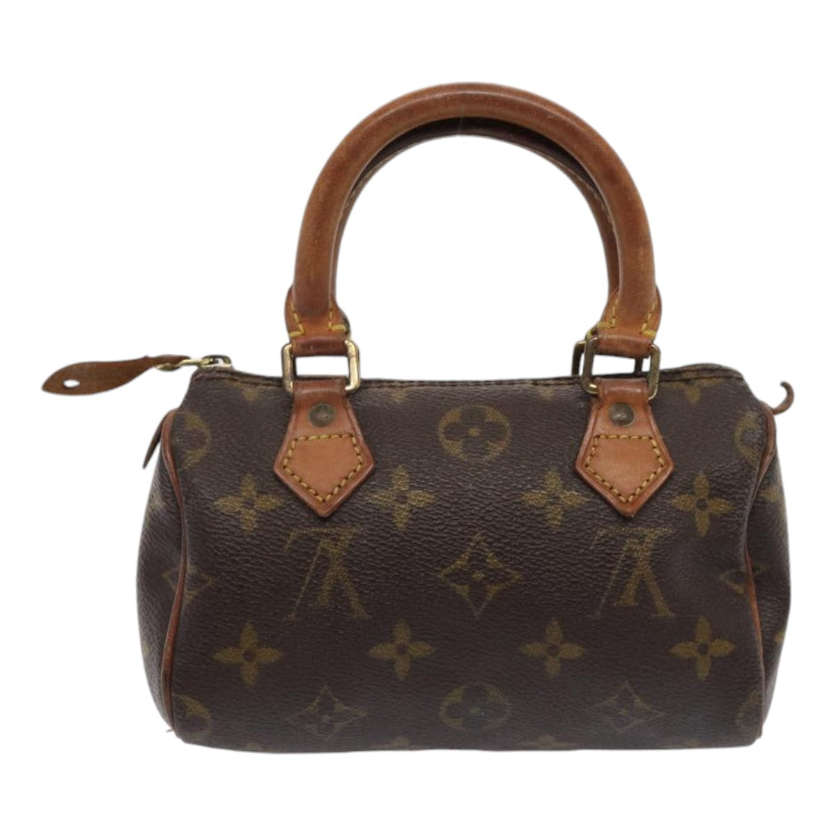 LOUIS VUITTON Monogram Mini Speedy Hand Bag M41534 LV 85508