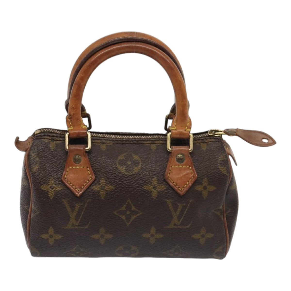 LOUIS VUITTON Monogram Mini Speedy Hand Bag M41534 LV 85508