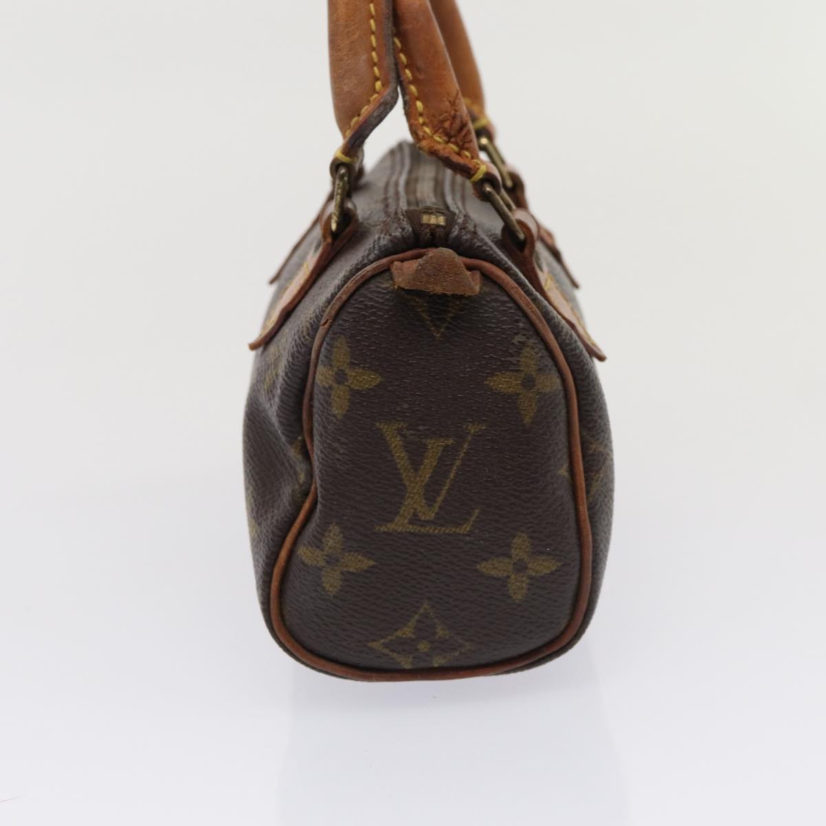 LOUIS VUITTON Monogram Mini Speedy Hand Bag M41534 LV 85508