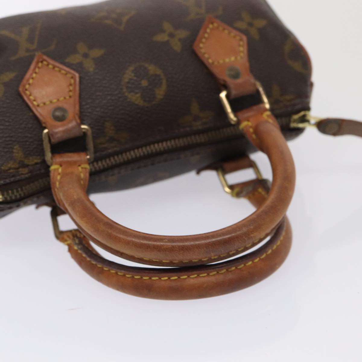LOUIS VUITTON Monogram Mini Speedy Hand Bag M41534 LV 85508