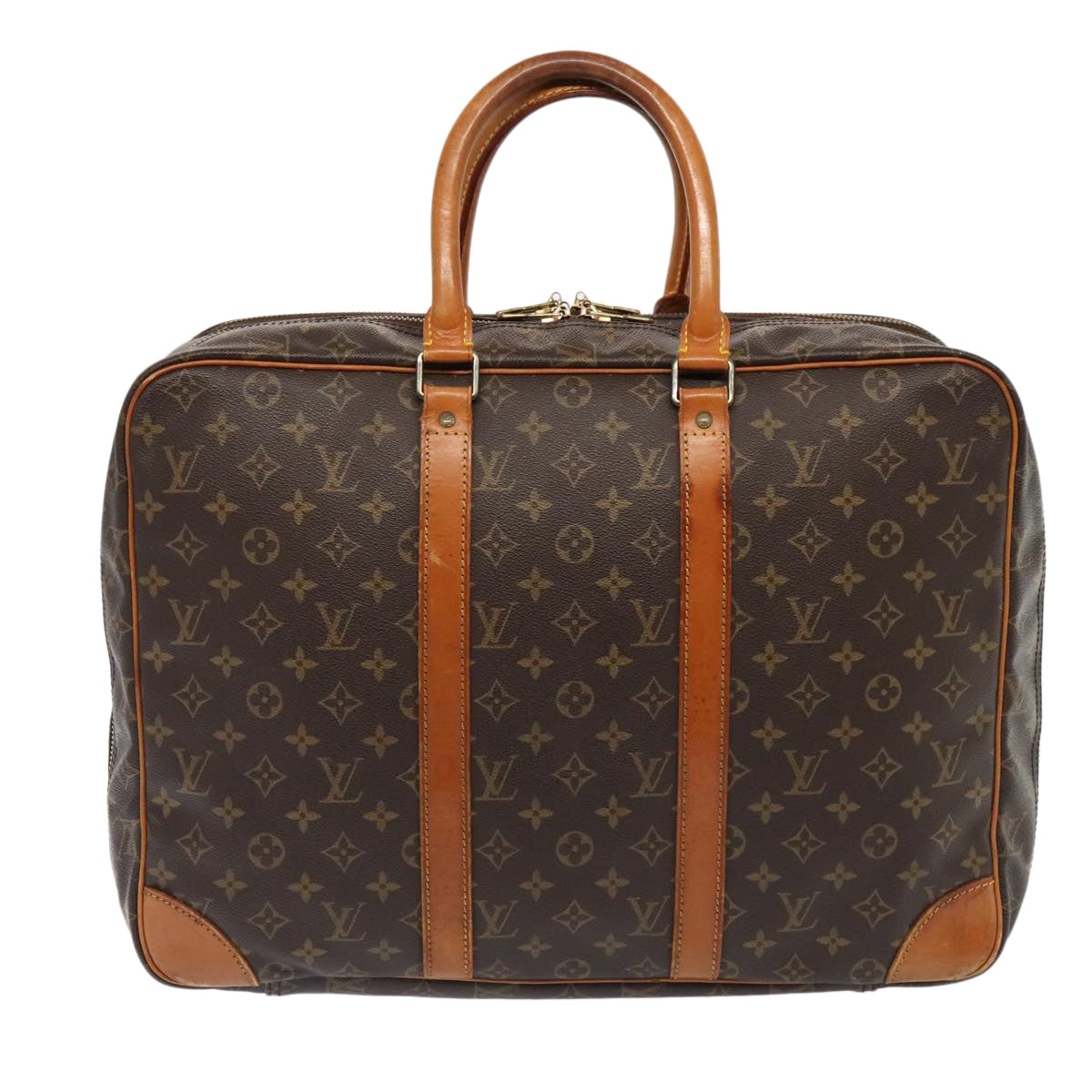 LOUIS VUITTON Monogram Sac 24 Earl Boston Bag M41387 LV 85552