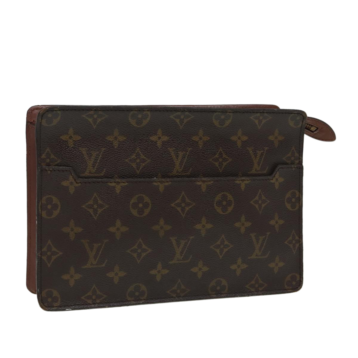 LOUIS VUITTON Monogram Pochette Homme Clutch Bag M51795 LV 85555