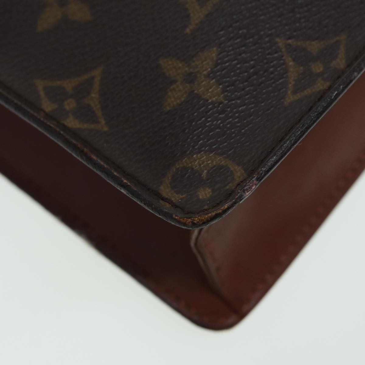 LOUIS VUITTON Monogram Pochette Homme Clutch Bag M51795 LV 85555