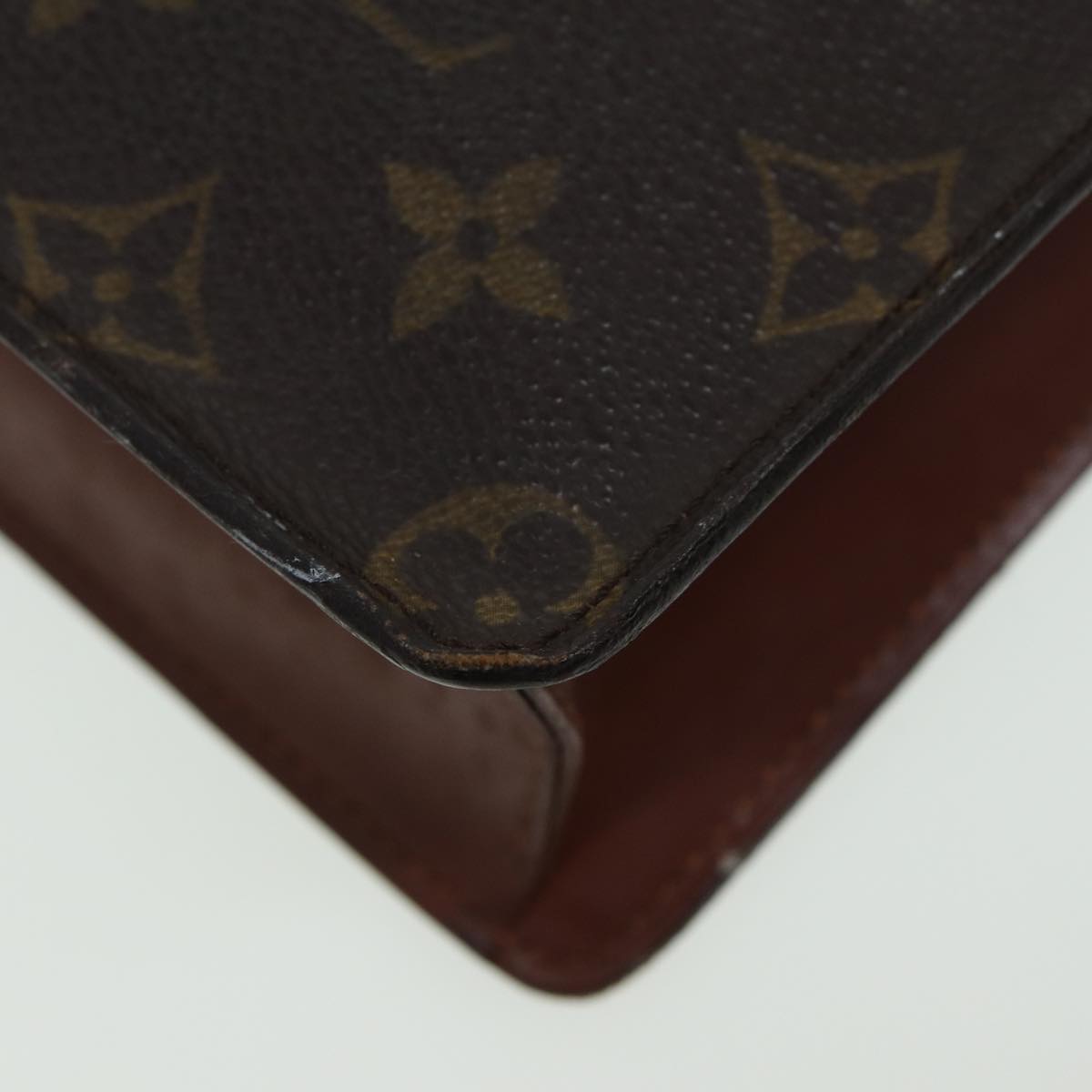 LOUIS VUITTON Monogram Pochette Homme Clutch Bag M51795 LV 85555