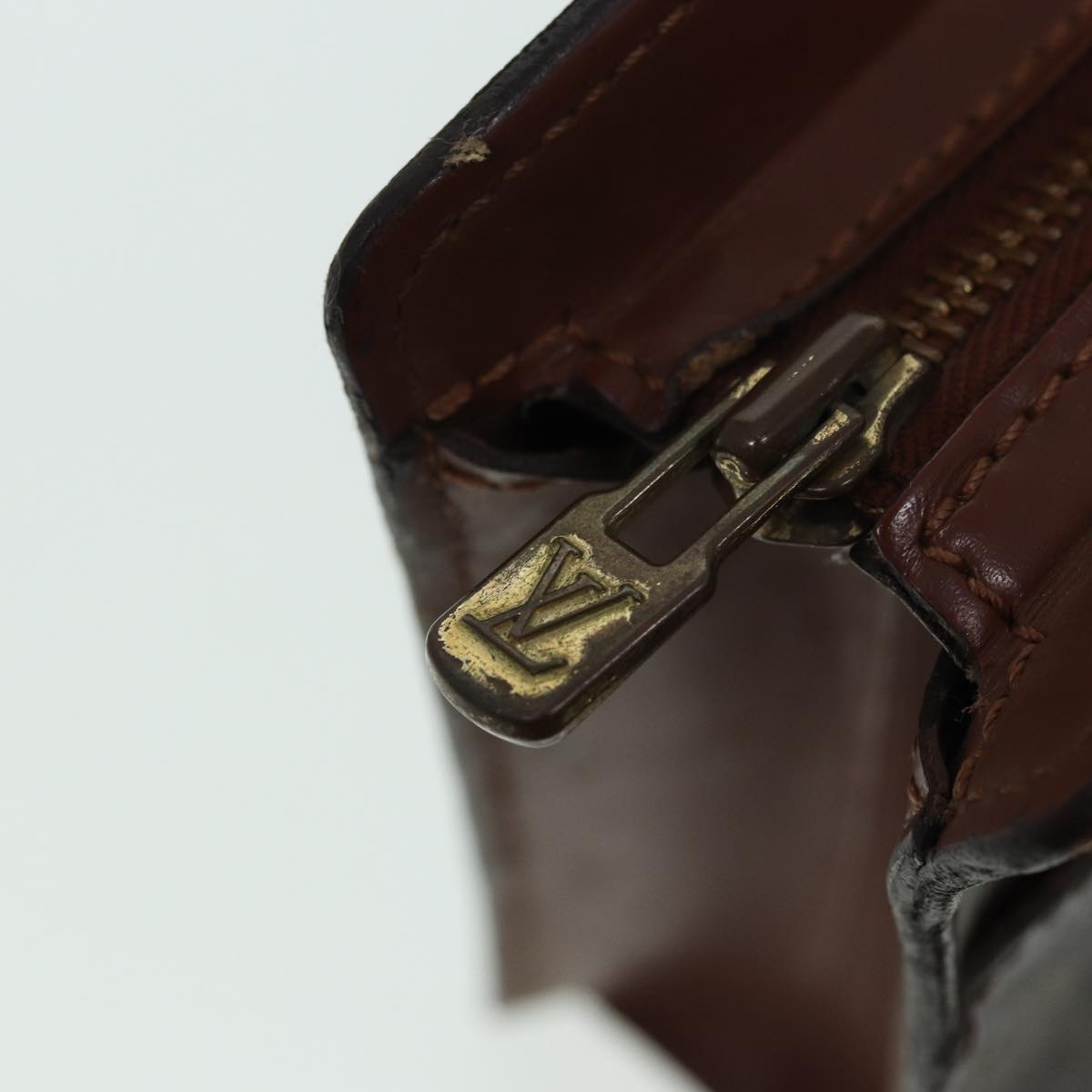 LOUIS VUITTON Monogram Pochette Homme Clutch Bag M51795 LV 85555