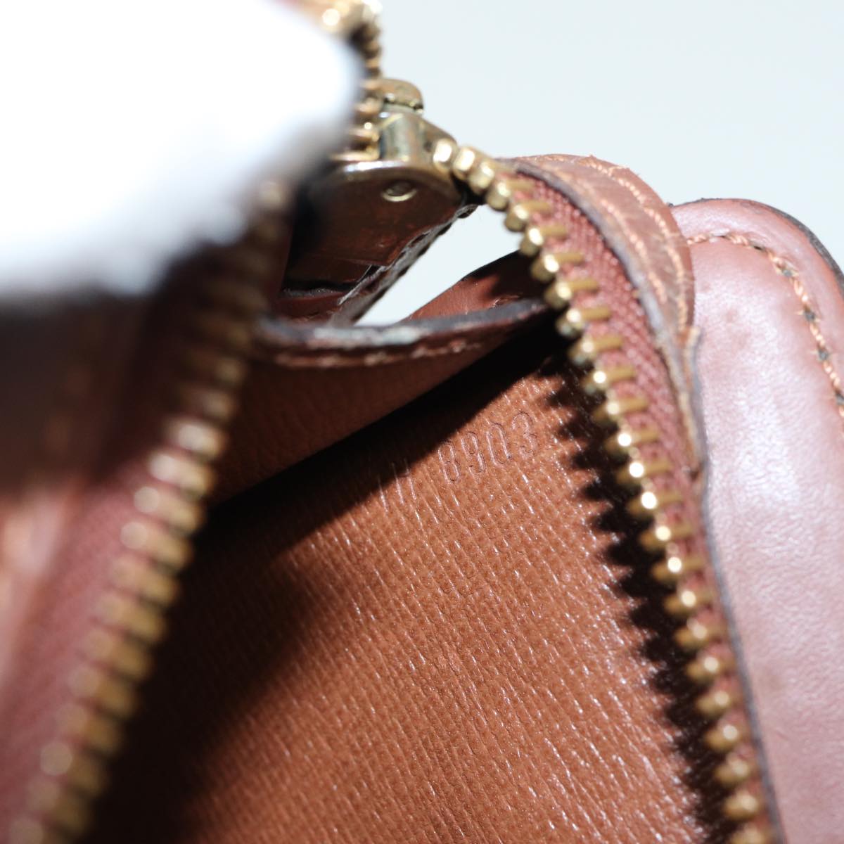 LOUIS VUITTON Monogram Pochette Homme Clutch Bag M51795 LV 85555