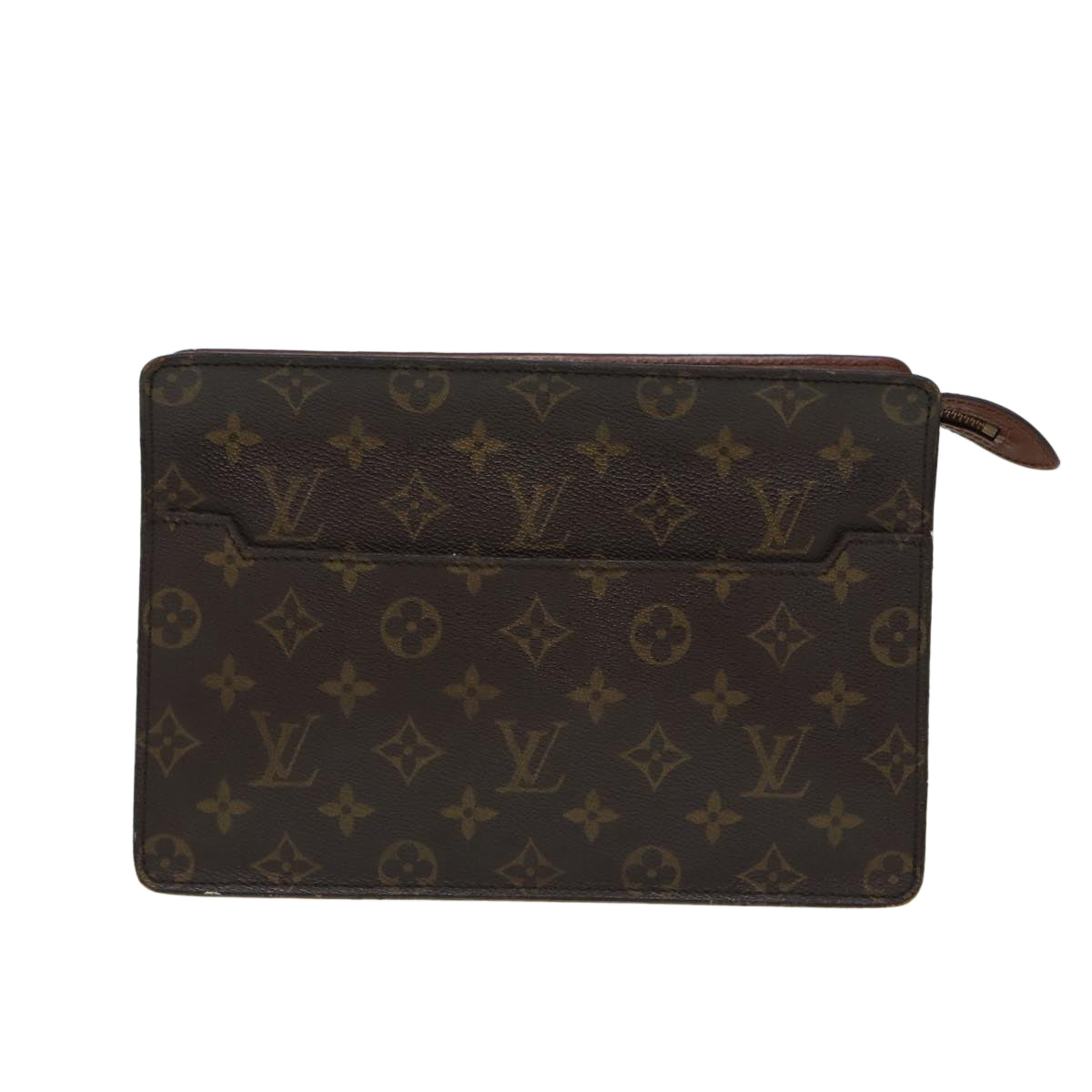 LOUIS VUITTON Monogram Pochette Homme Clutch Bag M51795 LV 85555