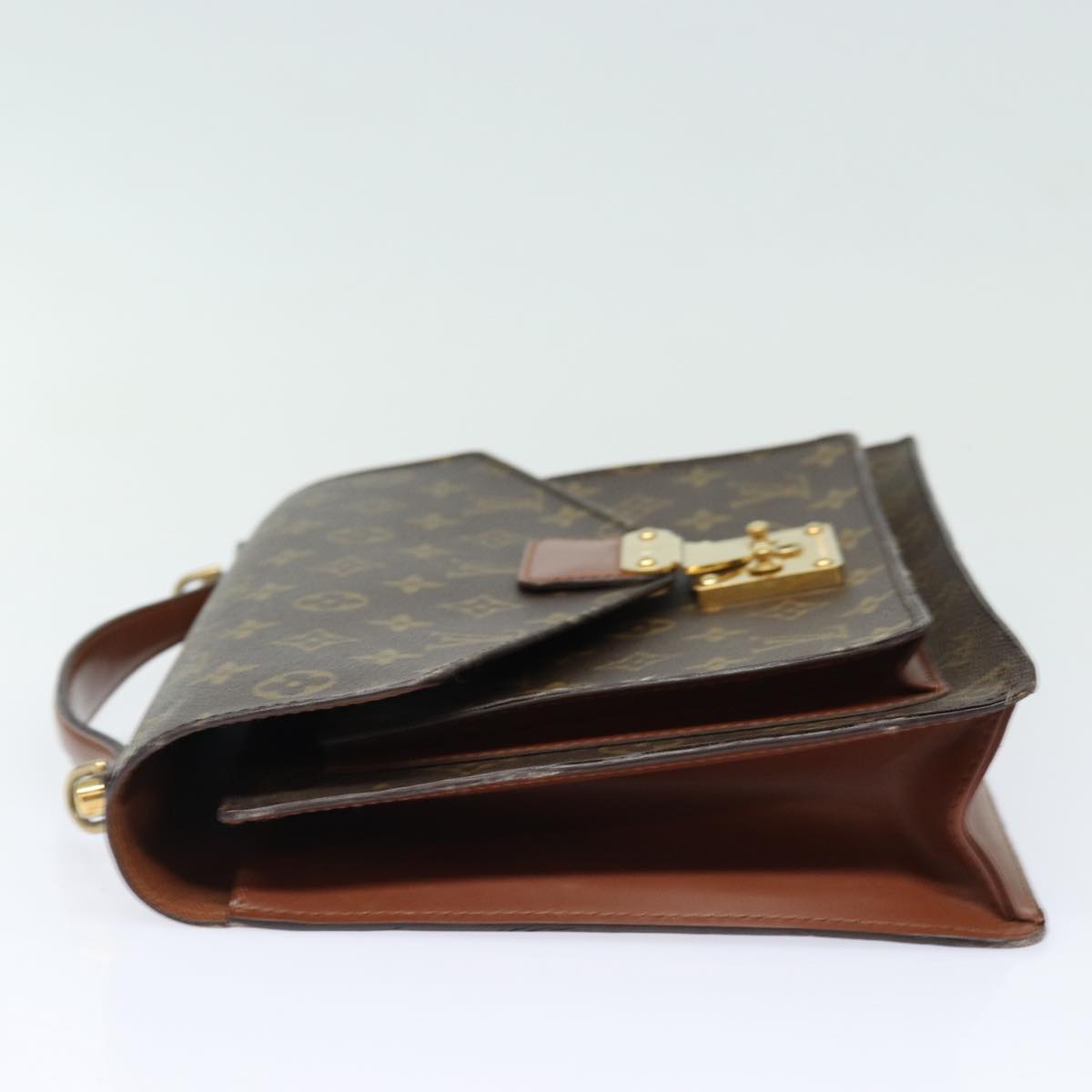 LOUIS VUITTON Monogram Monceau 28 Hand Bag 2way M51185 LV 85571