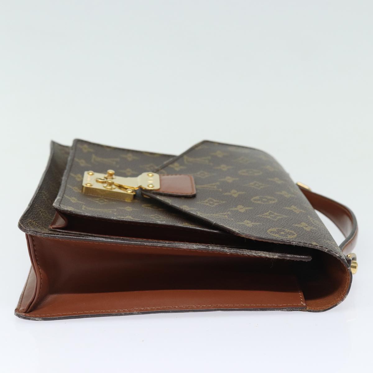 LOUIS VUITTON Monogram Monceau 28 Hand Bag 2way M51185 LV 85571