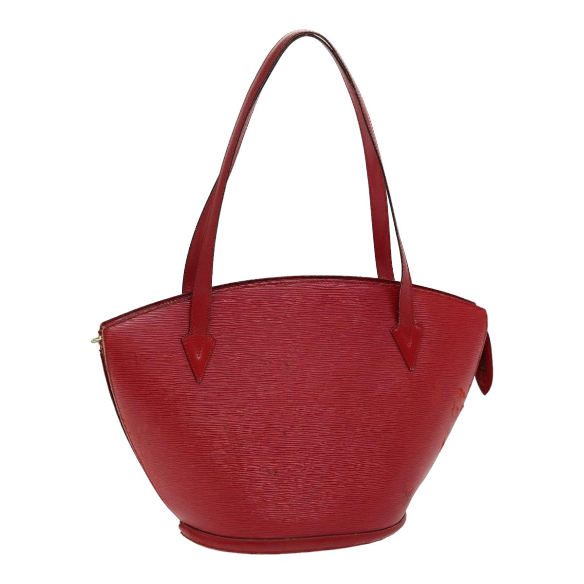 LOUIS VUITTON Epi Saint Jacques Shopping Shoulder Bag Red M52277 LV 85589