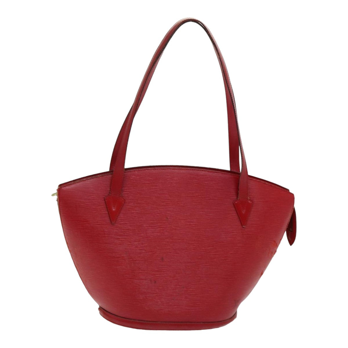 LOUIS VUITTON Epi Saint Jacques Shopping Shoulder Bag Red M52277 LV 85589