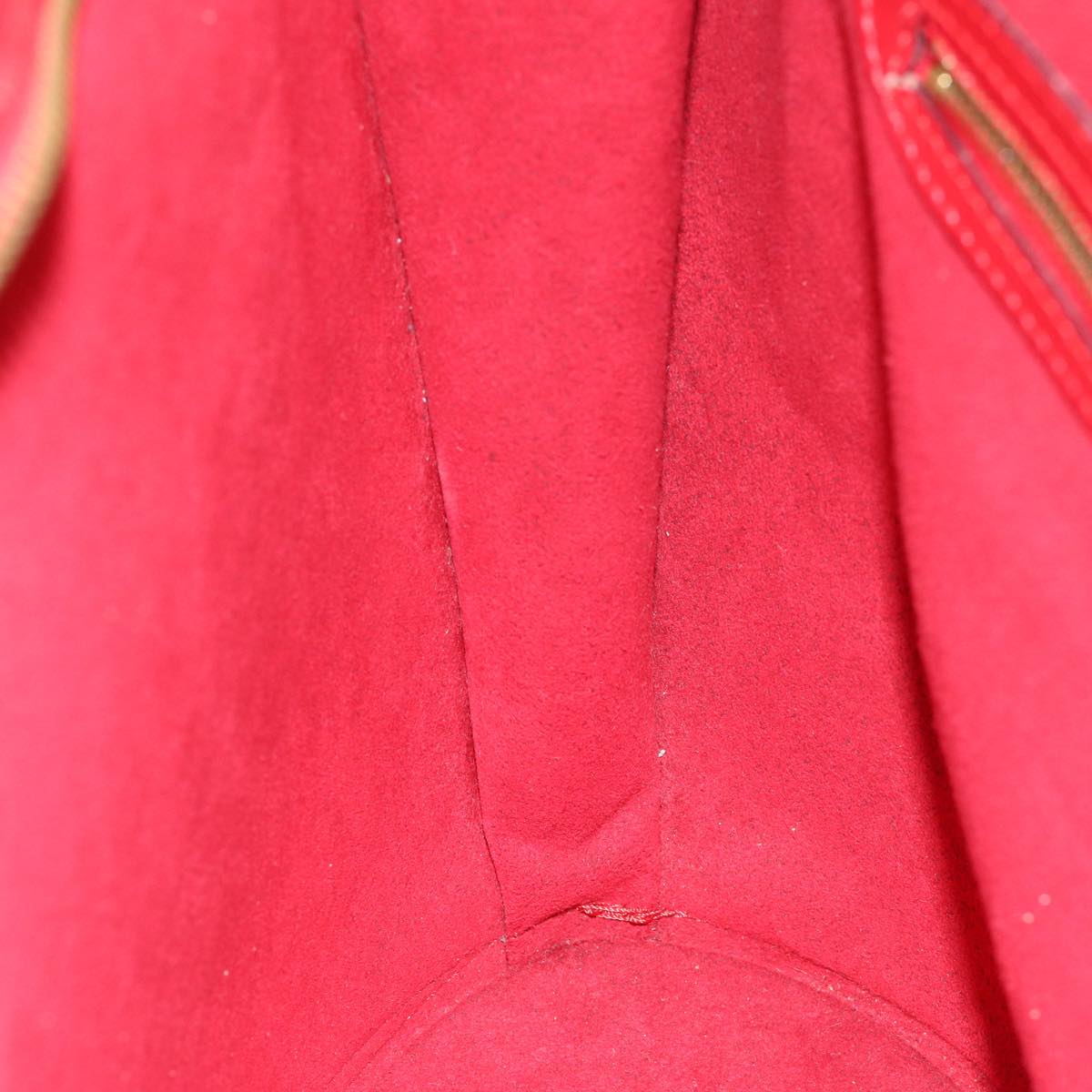 LOUIS VUITTON Epi Saint Jacques Shopping Shoulder Bag Red M52277 LV 85589