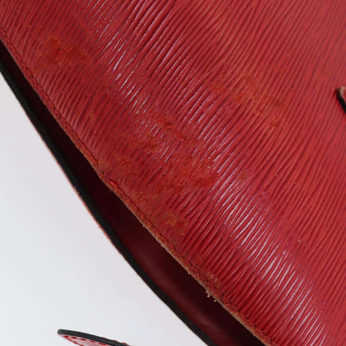 LOUIS VUITTON Epi Saint Jacques Shopping Shoulder Bag Red M52277 LV 85589
