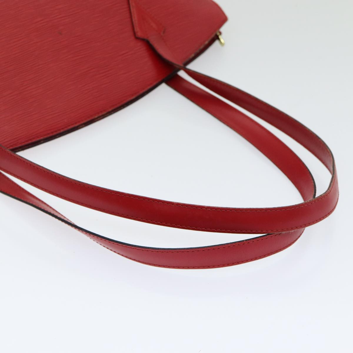LOUIS VUITTON Epi Saint Jacques Shopping Shoulder Bag Red M52277 LV 85589
