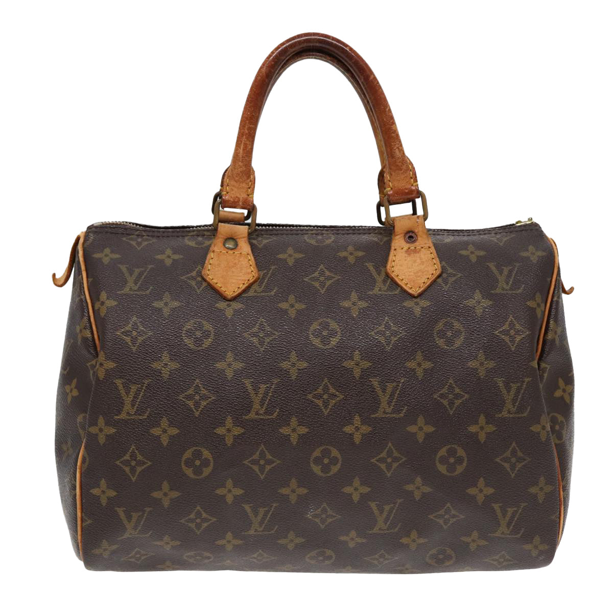 LOUIS VUITTON Monogram Speedy 30 Hand Bag M41526 LV 85597